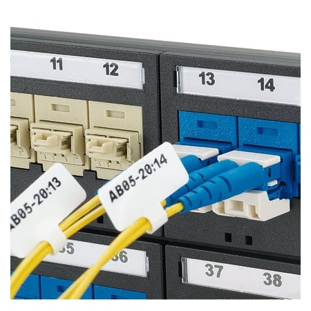 Panduit Thermal Transfer, Flag Label, Polyester,  F100X363AJT